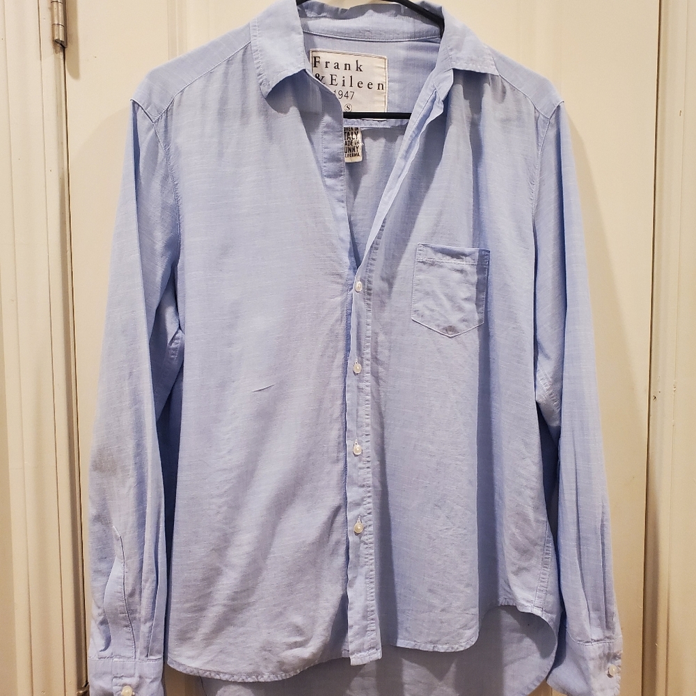 Frank & Eileen Est 1947 Size Small Woven In Italy Made In Sunny California
